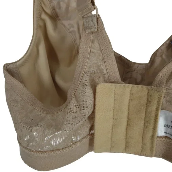 Title Nine Our Own Lace Underwire Bra Underwire Lace Floral Full cups 32B - Picture 12 of 15